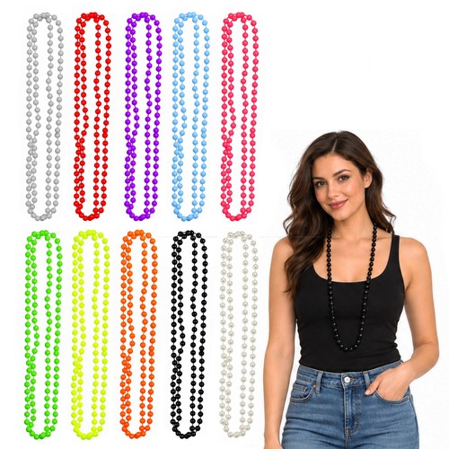 120cm neon bead - neon, necklace