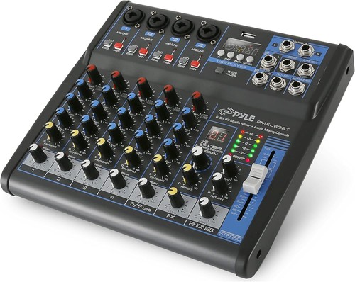 Pyle audio mixer channel - pyle,