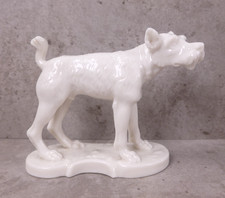 NYMPHENBURG PORCELAIN FIGURE OF CAVALIER KING CHARLES SPANIEL DOG