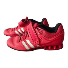 Adidas AdiPower V24382 Weightlifting Shoes UK 7.5 EU41⅓ US8 Red VGC