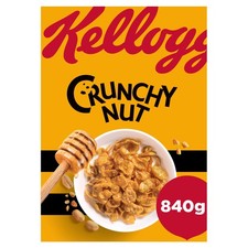 Kellogg's Crunchy Nut Breakfast Cereal Big Box, 840g