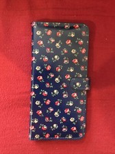 Document travel holiday wallet purse Cath Kidston. Navy floral. VGC free postage