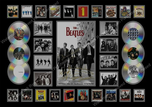 The beatles signed - beatles, photo