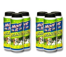 6 x Move It Cat & Dogs Granules Helps Train Cats & Dogs To Go Elsewhere 