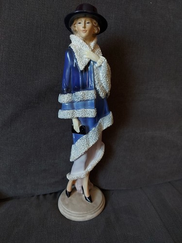 1920s silver dress lady - 1920s,