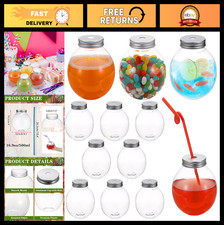 12 Pack Clear Plastic Fish