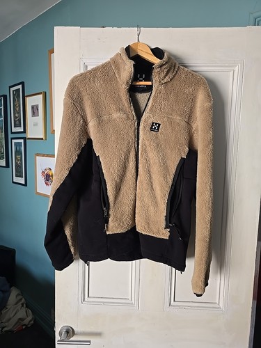 Haglofs men beige fleece - haglofs, men's