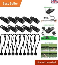 10 Heavy Duty Tarp Clamps &