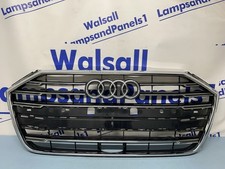 AUDI A8 D5 FRONT BUMPER BLACK