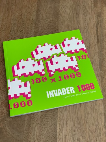 Invader 1000 book galerie le - book,