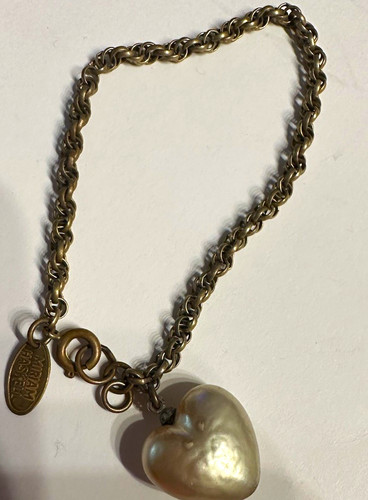 Miriam haskell heart white - heart,