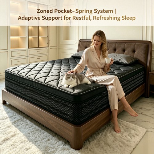 Twin hybrid mattress - 12'',