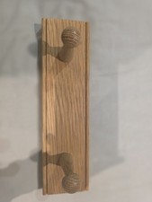 ​Solid Oak 2-Peg Shaker