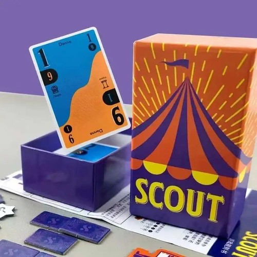Scout card game circus - game,