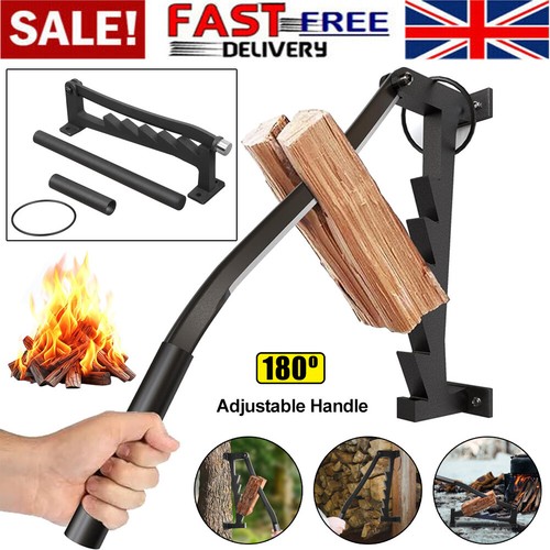 Wall mounted wood kindling - wall,