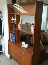 DISPLAY CABINET. DOUBLE SIDED ROOM DIVIDER WALL UNIT BOOKCASE DISPLA  176X107X30