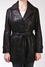 Trench Ladies Black Mac