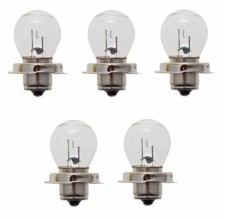 5x bulb 12V 15W P26S