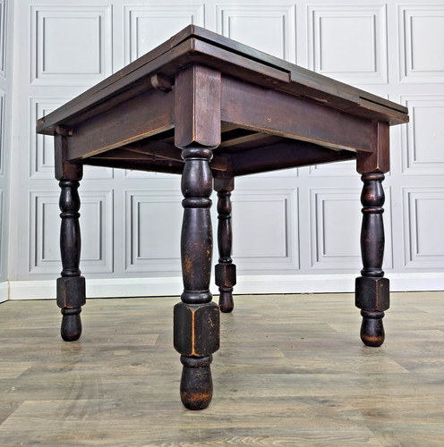 Antique oak dining table - antique,