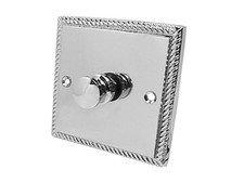 1 Gang Dimmer Switch Chrome