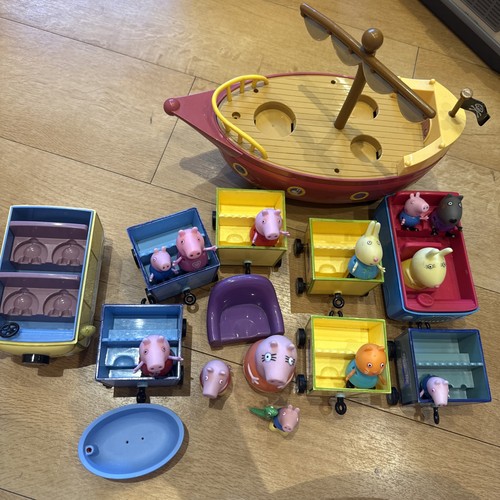 Peppa pig boat vehicles - peppa, ,