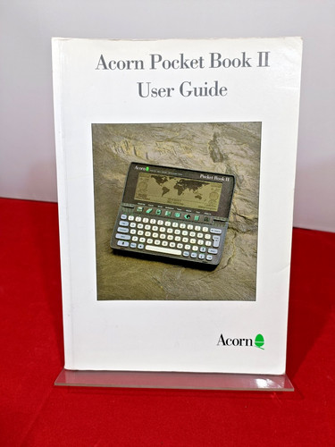 Acorn pocket book user - ii, 2
