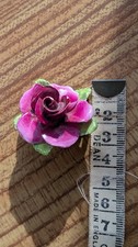 Coalport china brooch made - coalport, in