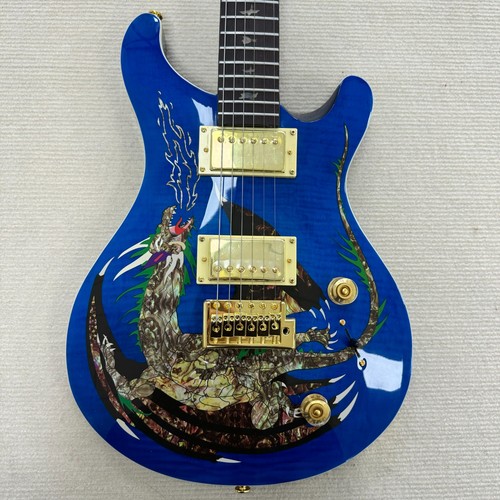 Custom blue prs electric - custom,