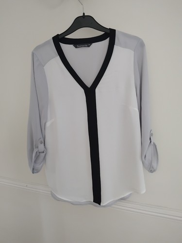 Bonmarche white grey - bonmarche, black