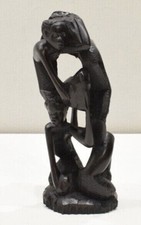 African Statue Abstract Ebony