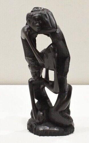 African statue abstract - abstract, ebony