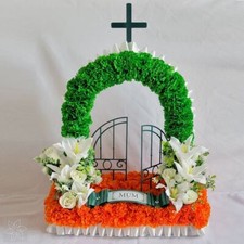 Irish Theme Funeral Flowers