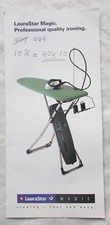 LauraStar Magic Iron & Board Promotional Brochure / Leaflet Vintage