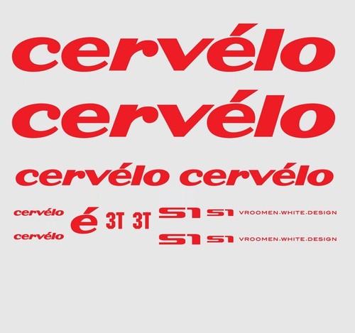 Cervelo bicycle decals - s1,