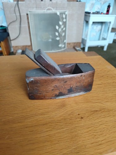Antique wooden plane - wooden,