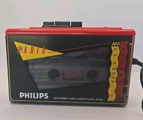 Philips d6648 radio - 80's,