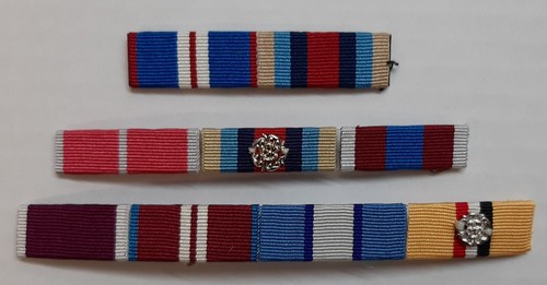 Medal ribbons three rows - medal,