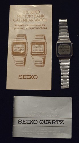 Vintage 1978 seiko m354 - vintage,