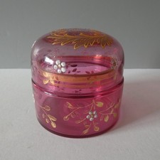 Antique Bohemian Cranberry