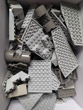 650g Grey LEGO Bricks Bundle -