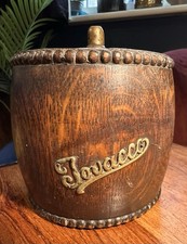 Vintage Wooden Tobacco Barrel