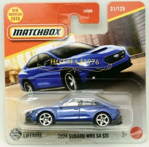 Matchbox 2024 subaru wrx - subaru, s4