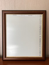 Walnut & Gold Stain Frame with