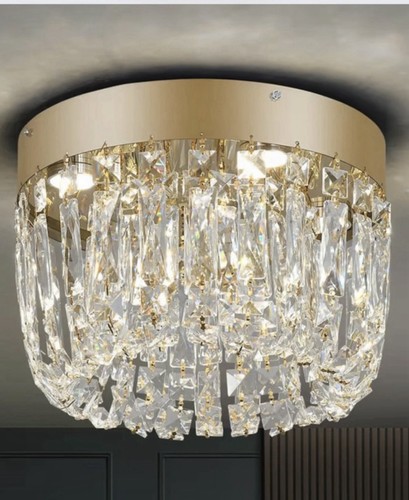 Crystal drum flush - crystal,