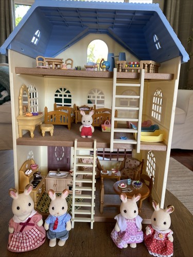 Sylvanian families sky blue - sylvanian,