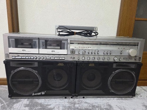 Sharp 909 vintage - vintage, boombox
