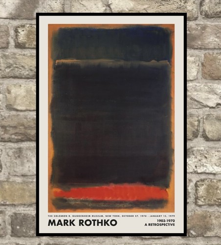 Large size mark rothko print - large,