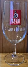 Madri Excepcional Lager New Edition Pint Size Chalice Glass Rare collectible
