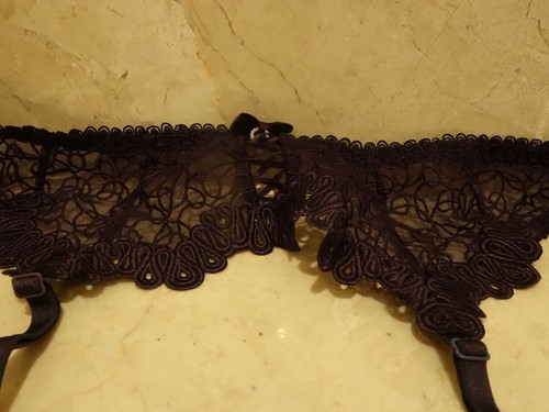 Gossard suspender belt purple - gossard,