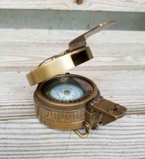 British Military Ww2 Mark Iii Prismatic Nautical Brass Pocket Compass New